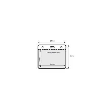60x90 horizontalni ETUI - PVC džepići za ID kartice